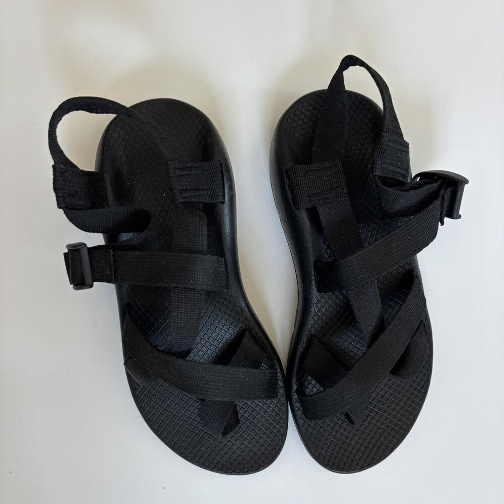 Chaco J105430 Women's sz 8 M Z/2 Classic Black Sandals Slingback Hiking Toe Loop